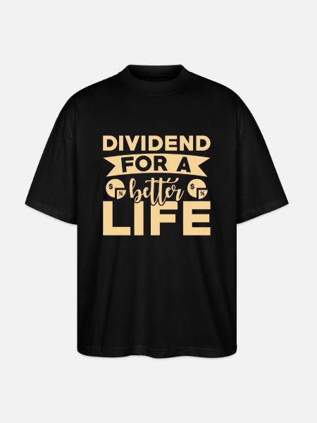 Actions d’actionnaires à dividendes - T-shirt bio Blaster 2.0 coupe oversize Stanley/Stella Unisexe - noir