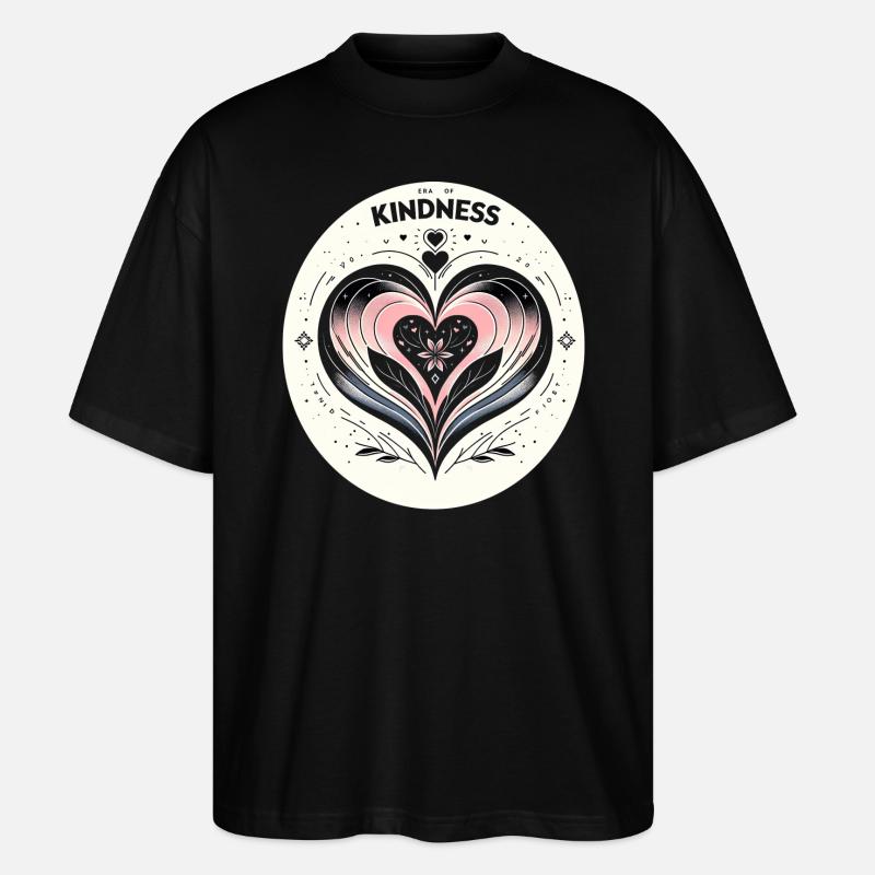 Herz der Güte Kunst - Stanley/Stella Oversized Unisex Bio T-Shirt Blaster 2.0 - Schwarz