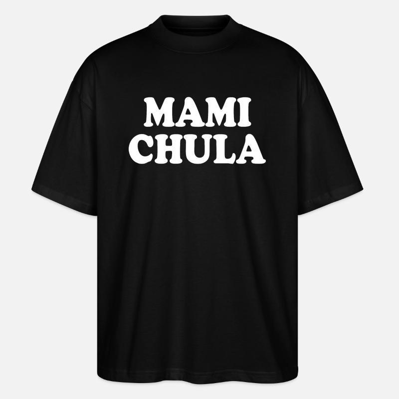 Mami chula - T-shirt bio Blaster 2.0 coupe oversize Stanley/Stella Unisexe - noir