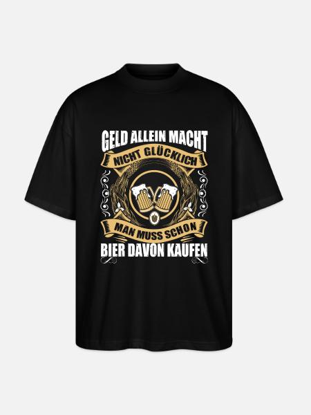 Bier kaufen - Stanley/Stella Oversized Unisex Bio T-Shirt Blaster 2.0 - Schwarz