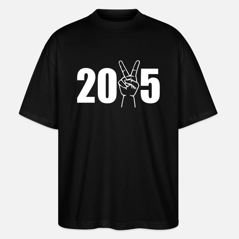 2025 - Stanley/Stella Oversized Unisex Bio T-Shirt Blaster 2.0 - Schwarz