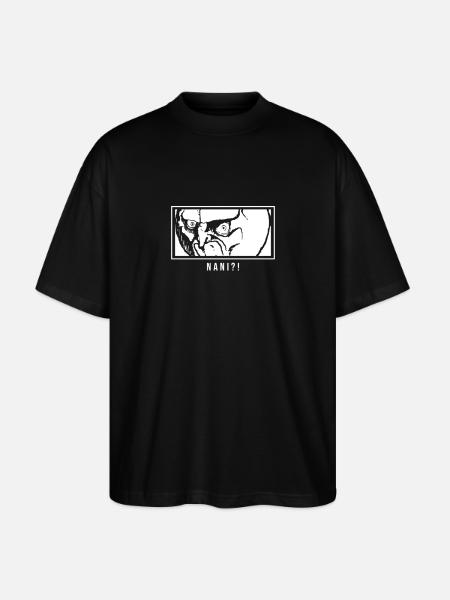 Nani meme - Stanley/Stella Oversized Unisex Organic T-shirt Blaster 2.0 - black