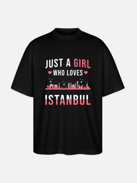 Istanbul - Stanley/Stella Oversized Unisex Organic T-shirt Blaster 2.0 - black