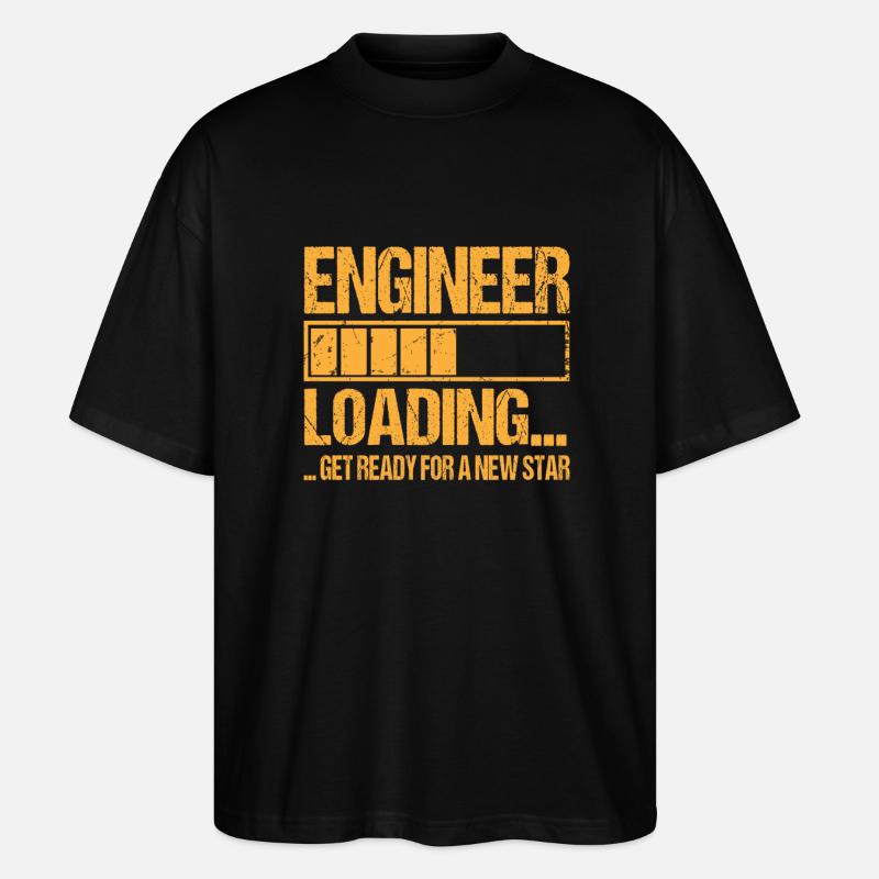 Engineer loading Engineer Training - Stanley/Stella Oversized Unisex Organic T-shirt Blaster 2.0 - black
