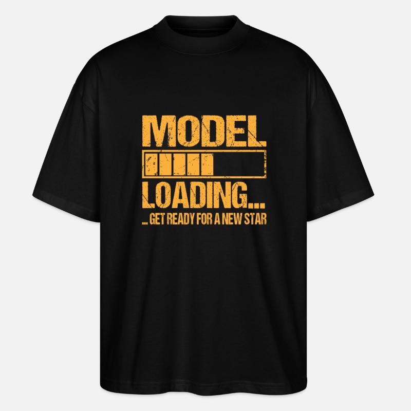 Model loading Model Training - Stanley/Stella Oversized Unisex Organic T-shirt Blaster 2.0 - black