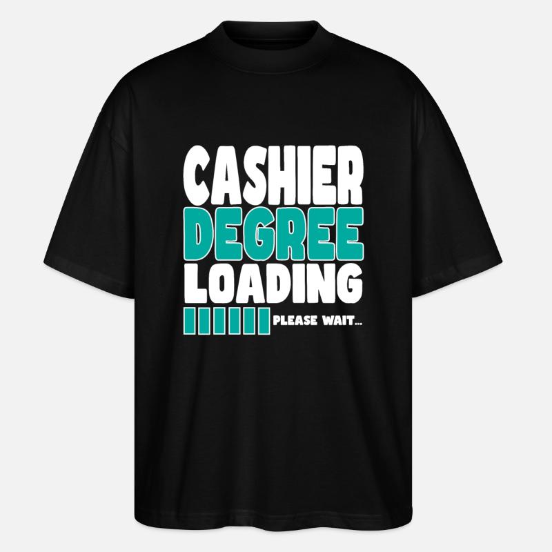 Cashier invites training - Stanley/Stella Oversized Unisex Organic T-shirt Blaster 2.0 - black