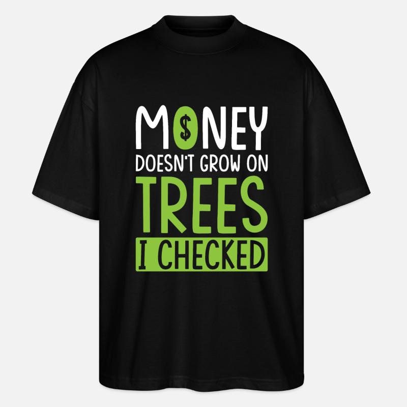 Cadeau pour les directeurs financiers - T-shirt bio Blaster 2.0 coupe oversize Stanley/Stella Unisexe - noir