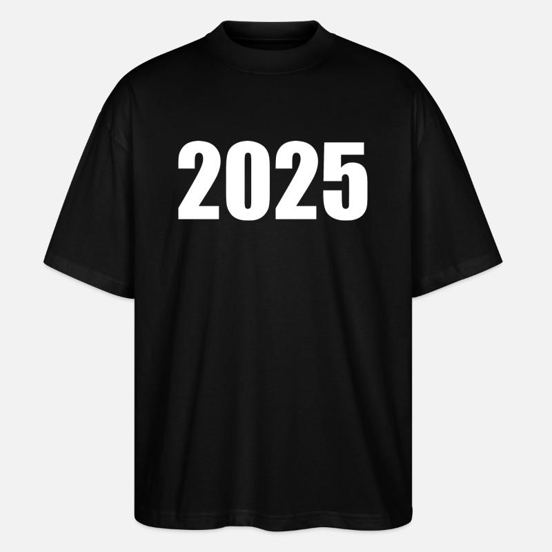 2025 - Stanley/Stella Oversized Unisex Bio T-Shirt Blaster 2.0 - Schwarz