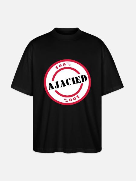 Ajaciet - Stanley/Stella Oversized Unisex Bio T-Shirt Blaster 2.0 - Schwarz