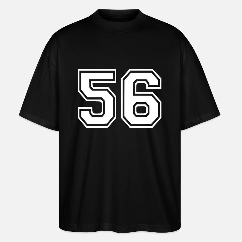 56 - Stanley/Stella Oversized Unisex Bio T-Shirt Blaster 2.0 - Schwarz