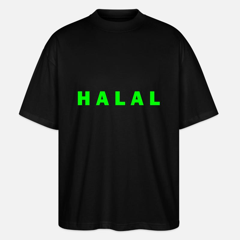Halal - T-shirt bio Blaster 2.0 coupe oversize Stanley/Stella Unisexe - noir