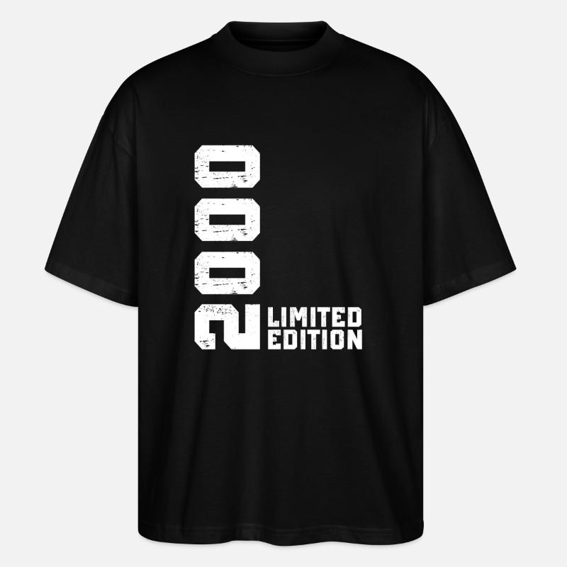 2000 Limited Edition - Stanley/Stella Oversized Unisex Bio T-Shirt Blaster 2.0 - Schwarz