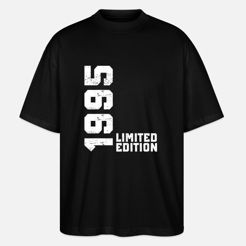 1995 Édition limitée - T-shirt bio Blaster 2.0 coupe oversize Stanley/Stella Unisexe - noir
