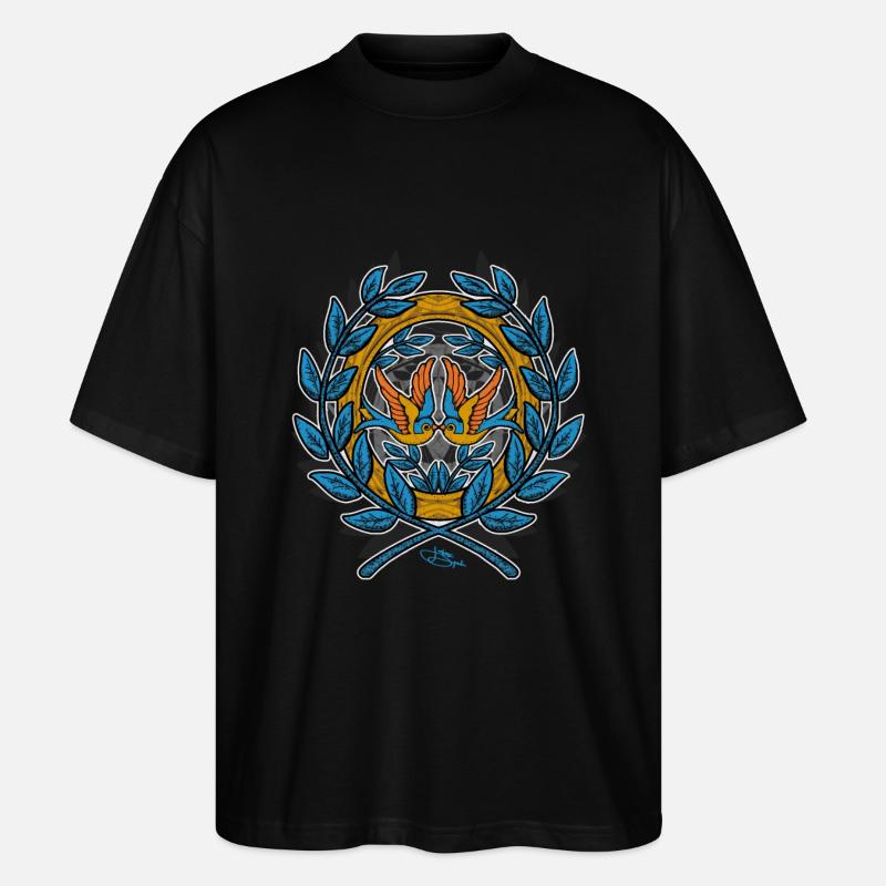 masamune - Stanley/Stella Oversized Unisex Bio T-Shirt Blaster 2.0 - Schwarz
