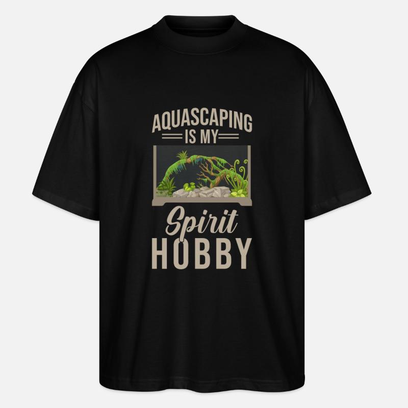 Aquascaping - Stanley/Stella Oversized Unisex Bio T-Shirt Blaster 2.0 - Schwarz