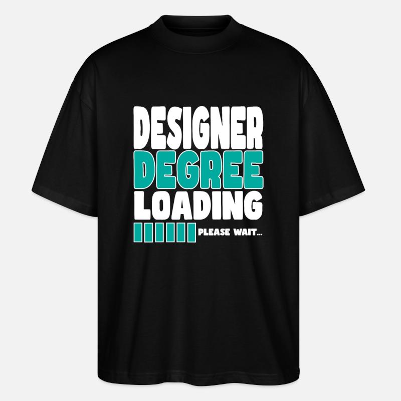 Designer invites training - Stanley/Stella Oversized Unisex Organic T-shirt Blaster 2.0 - black