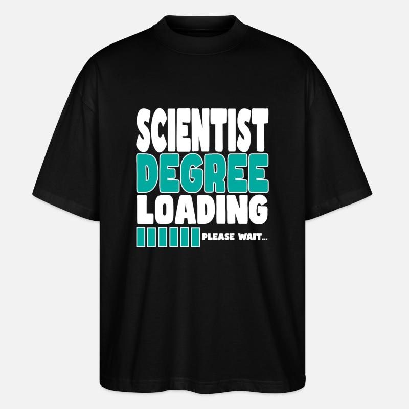 Scientist invites training - Stanley/Stella Oversized Unisex Organic T-shirt Blaster 2.0 - black
