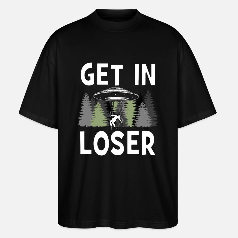 Get In Perdant - T-shirt bio Blaster 2.0 coupe oversize Stanley/Stella Unisexe - noir