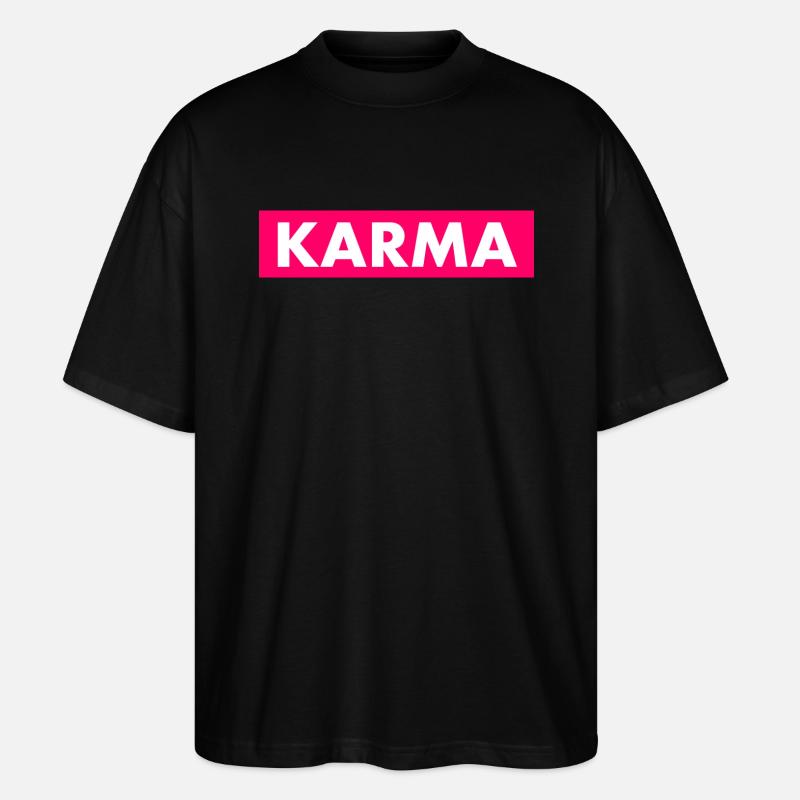 Karma - Stanley/Stella Oversized Unisex Bio T-Shirt Blaster 2.0 - Schwarz