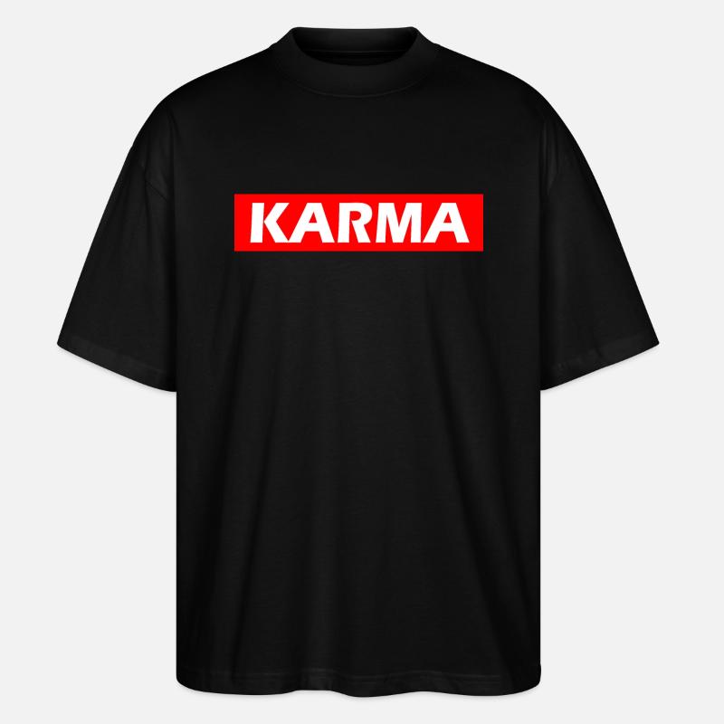Karma - Stanley/Stella Oversized Unisex Bio T-Shirt Blaster 2.0 - Schwarz