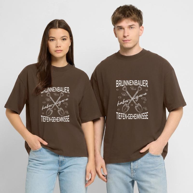 La construction de puits a de profonds secrets Constructeurs de puits T-shirt bio Blaster 2.0 coupe oversize Stanley/Stella Unisexe