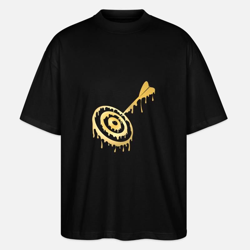 Darts Darten - Stanley/Stella Oversized Unisex Bio T-Shirt Blaster 2.0 - Schwarz