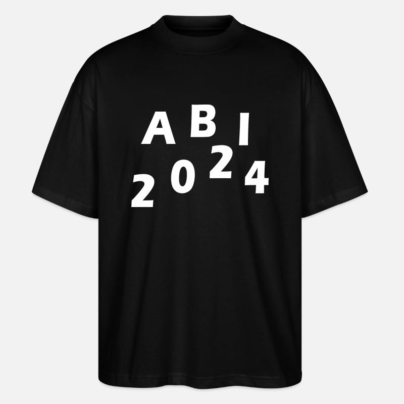 Abi 2024 - Stanley/Stella Oversized Unisex Bio T-Shirt Blaster 2.0 - Schwarz