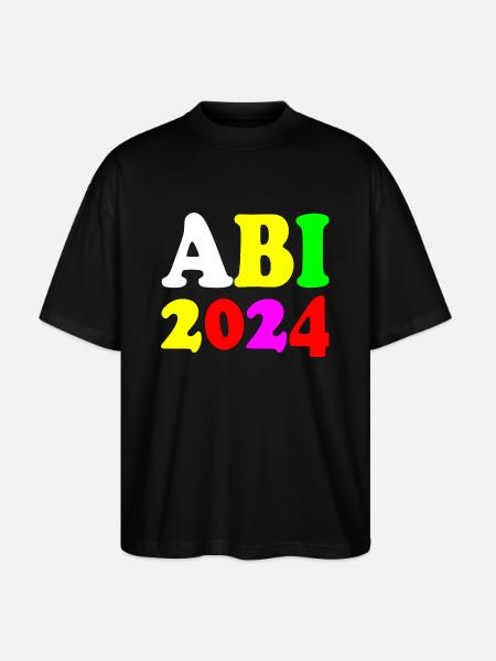Abi 2024 - Stanley/Stella Oversized Unisex Bio T-Shirt Blaster 2.0 - Schwarz