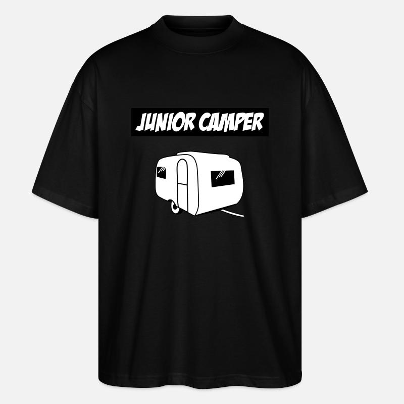 Junior Camper - Stanley/Stella Oversized Unisex Organic T-shirt Blaster 2.0 - black