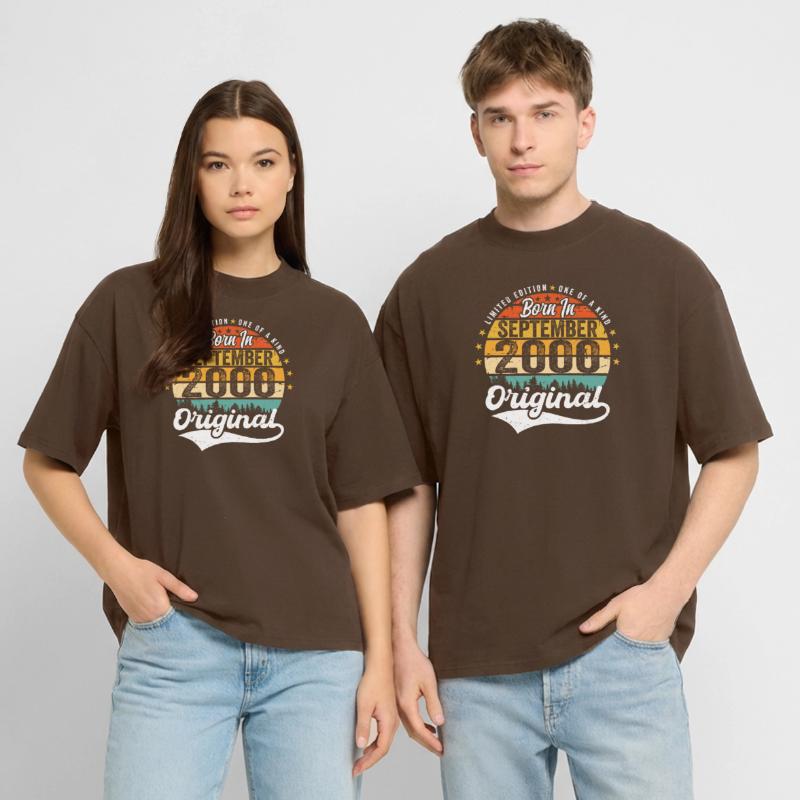 September 2000 Jubilee 2000 September Stanley/Stella Oversized Unisex Organic T-shirt Blaster 2.0