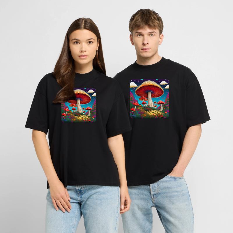 Cool toadstools Stanley/Stella Oversized Unisex Organic T-shirt Blaster 2.0