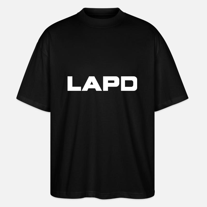 LAPD - T-shirt bio Blaster 2.0 coupe oversize Stanley/Stella Unisexe - noir