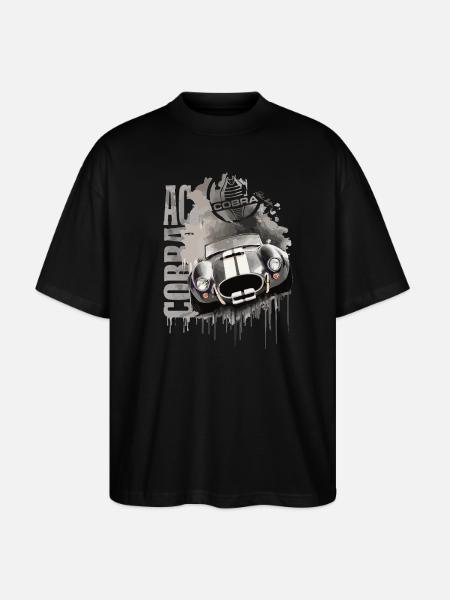 AC Cobra - Stanley/Stella Oversized Unisex Bio T-Shirt Blaster 2.0 - Schwarz
