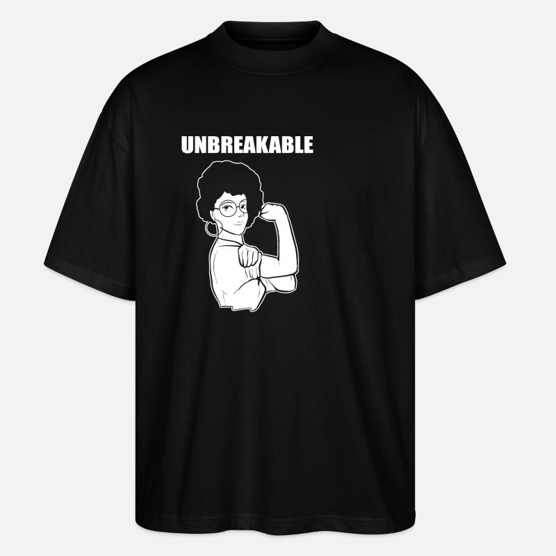 Afro Latina - Stanley/Stella Oversized Unisex Bio T-Shirt Blaster 2.0 - Schwarz