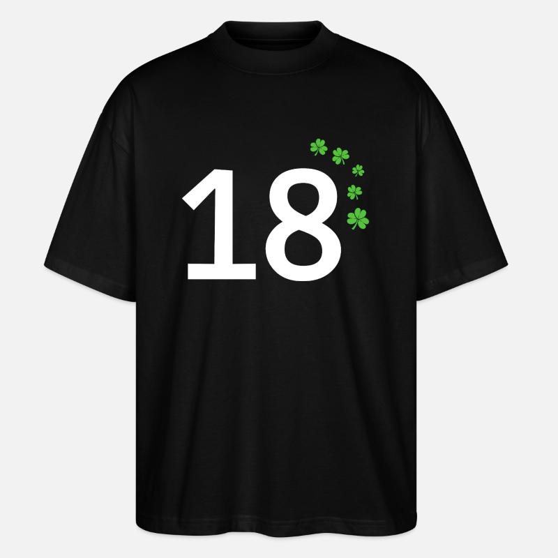 18 - Stanley/Stella Oversized Unisex Bio T-Shirt Blaster 2.0 - Schwarz