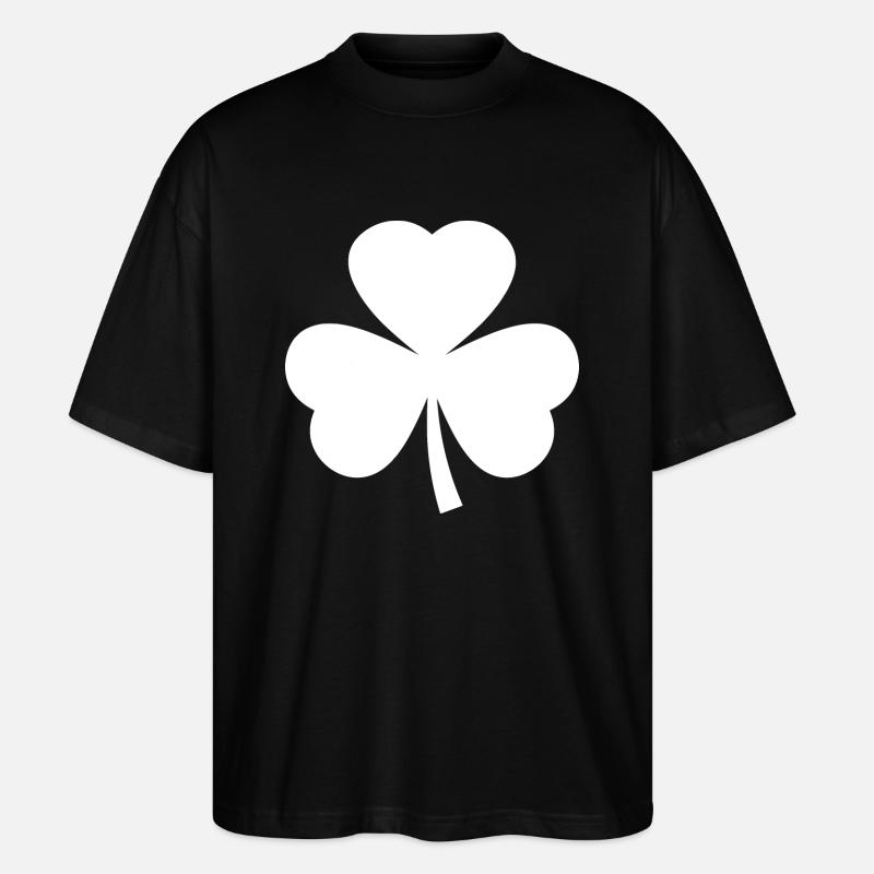 kleeblatt - Stanley/Stella Oversized Unisex Bio T-Shirt Blaster 2.0 - Schwarz