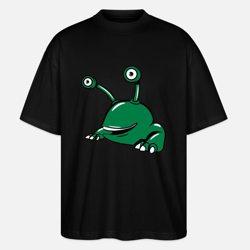 dulce humor extraterrestre - T-shirt bio Blaster 2.0 coupe oversize Stanley/Stella Unisexe - noir
