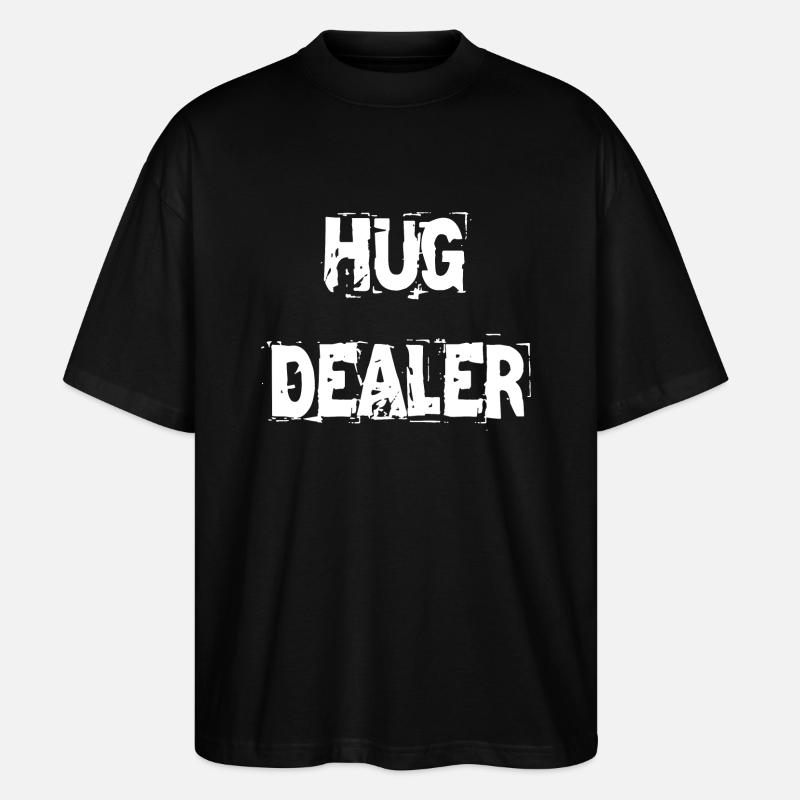 CONCESSIONNAIRE HUG - T-shirt bio Blaster 2.0 coupe oversize Stanley/Stella Unisexe - noir