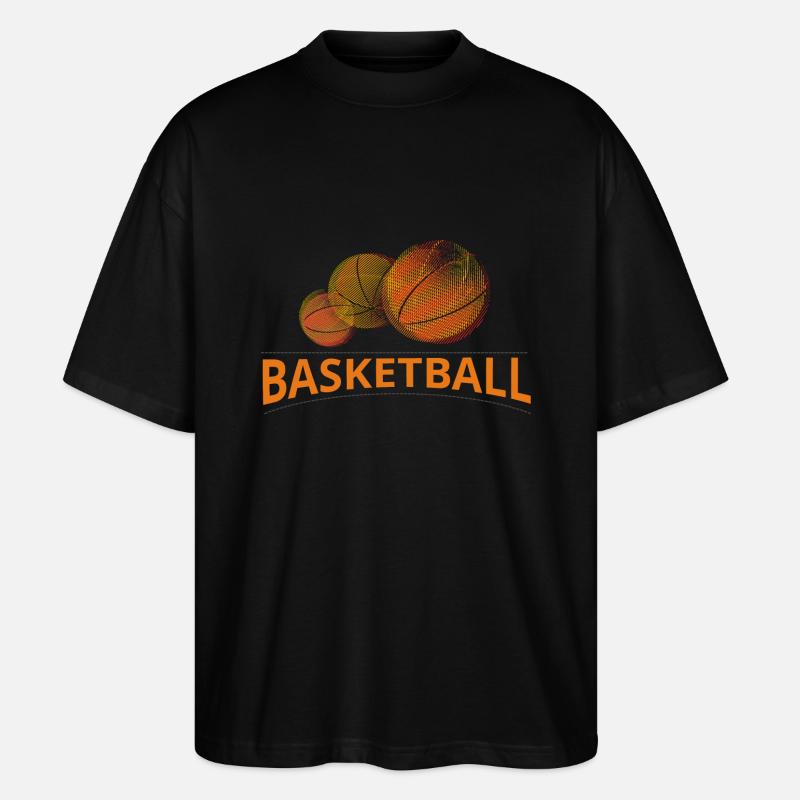 basket - Stanley/Stella Oversized Unisex Bio T-Shirt Blaster 2.0 - Schwarz