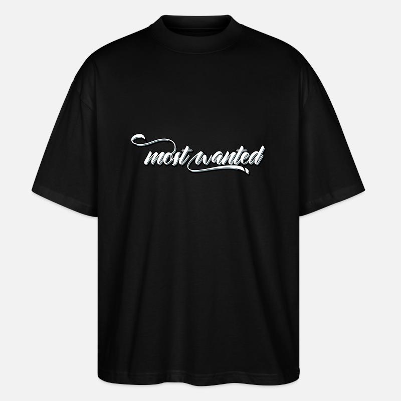 le plus recherché - T-shirt bio Blaster 2.0 coupe oversize Stanley/Stella Unisexe - noir