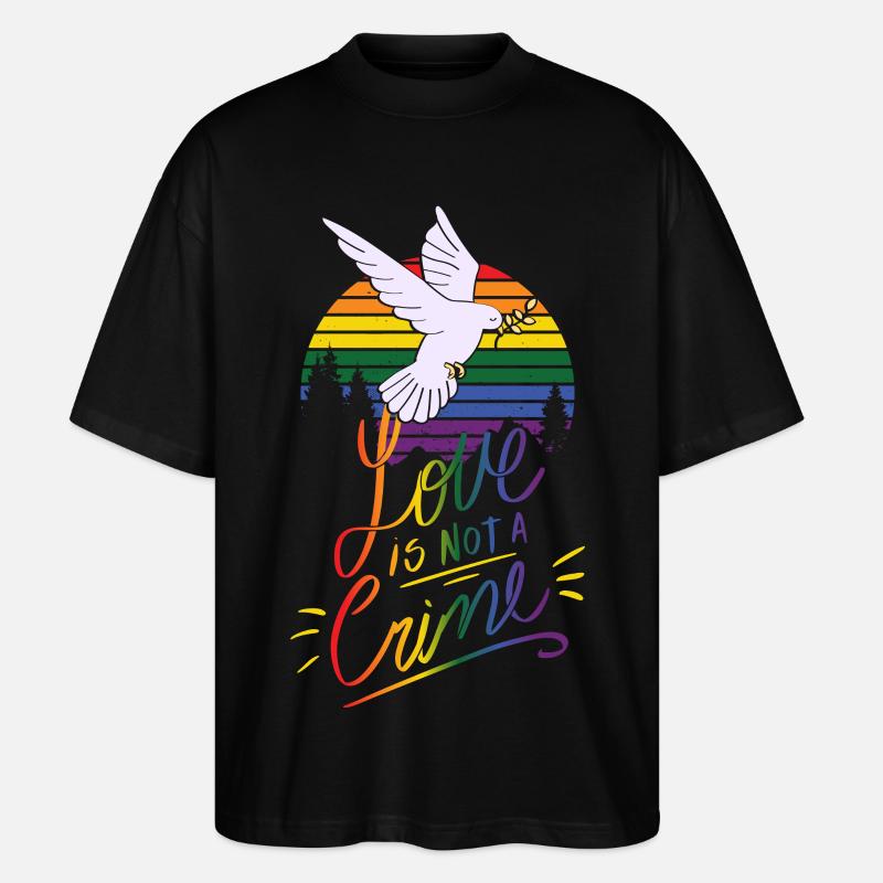 Journée de la rue Christopher - T-shirt bio Blaster 2.0 coupe oversize Stanley/Stella Unisexe - noir