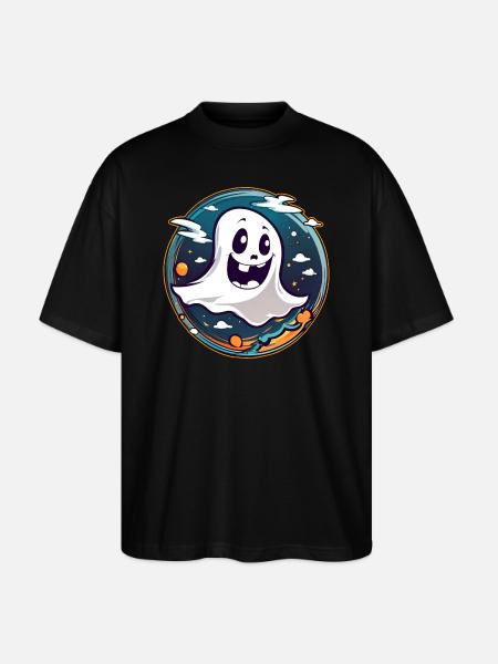 Cute little bogeyman - Stanley/Stella Oversized Unisex Organic T-shirt Blaster 2.0 - black