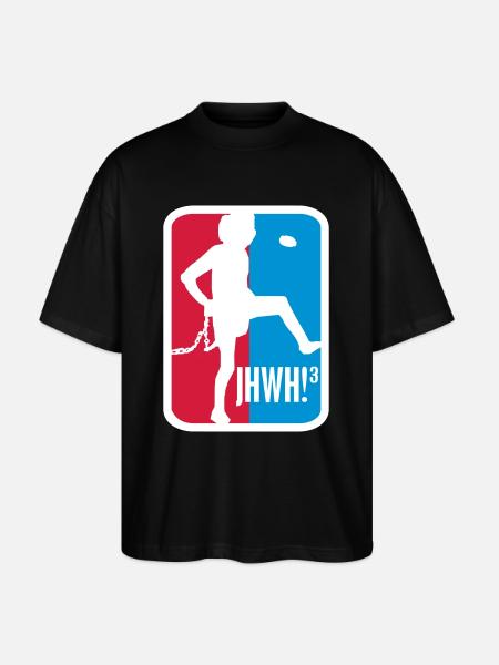 Jehova! Jehova! Jehova! - Stanley/Stella Oversized Unisex Bio T-Shirt Blaster 2.0 - Schwarz