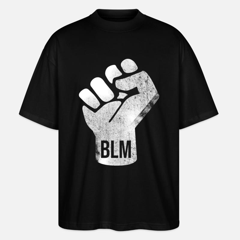 BLM Faust Design - Stanley/Stella Oversized Unisex Organic T-shirt Blaster 2.0 - black