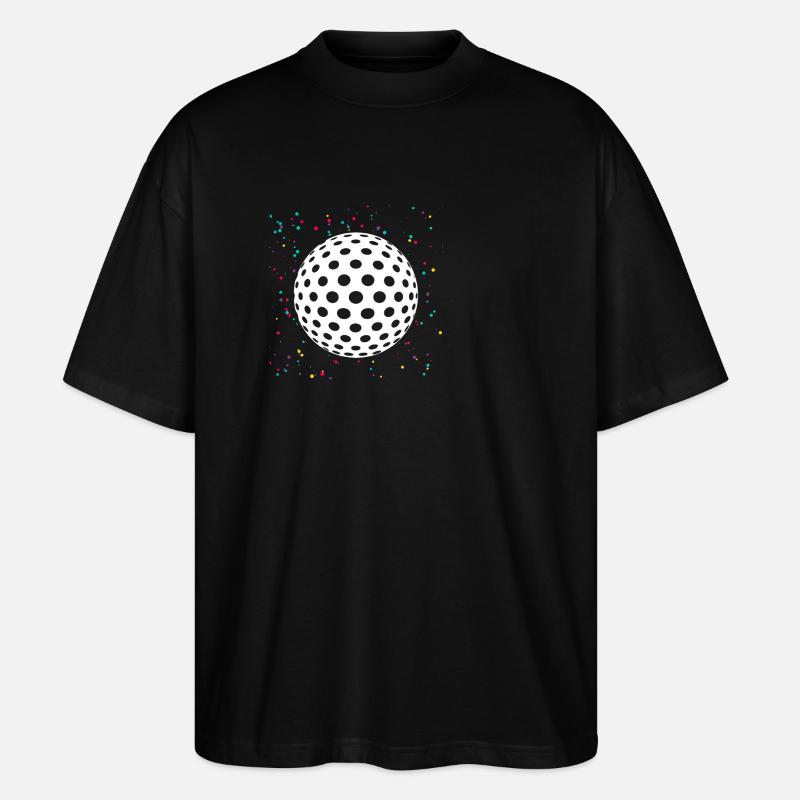 Golf des golfeurs - T-shirt bio Blaster 2.0 coupe oversize Stanley/Stella Unisexe - noir