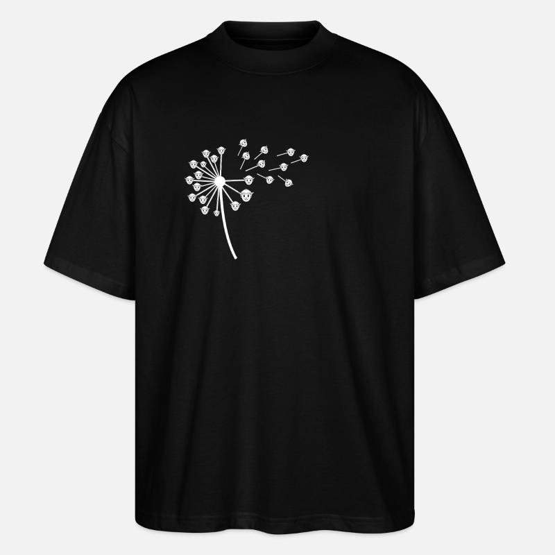 Mouton berger - T-shirt bio Blaster 2.0 coupe oversize Stanley/Stella Unisexe - noir