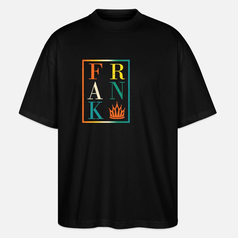 Franc - T-shirt bio Blaster 2.0 coupe oversize Stanley/Stella Unisexe - noir