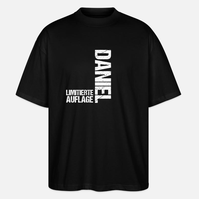 Daniel - Stanley/Stella Oversized Unisex Bio T-Shirt Blaster 2.0 - Schwarz
