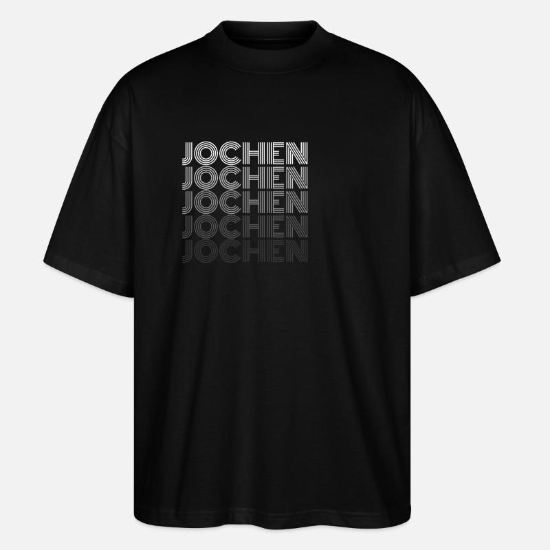 Jochen - Stanley/Stella Oversized Unisex Bio T-Shirt Blaster 2.0 - Schwarz