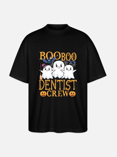 Dentist uu Funny Dentist - Stanley/Stella Oversized Unisex Organic T-shirt Blaster 2.0 - black